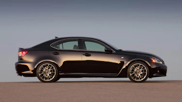 New Lexus IS-F side profile