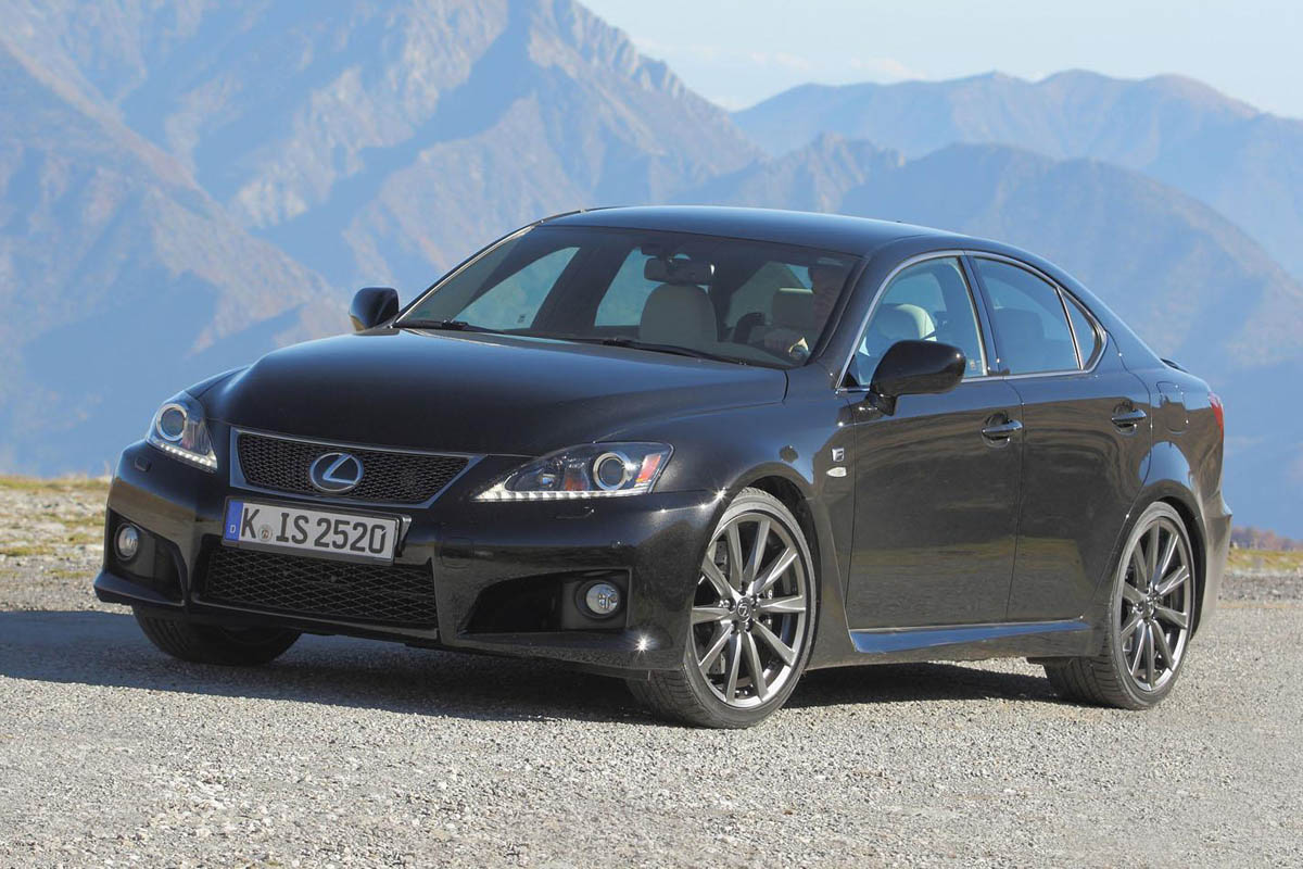 New Lexus IS-F front