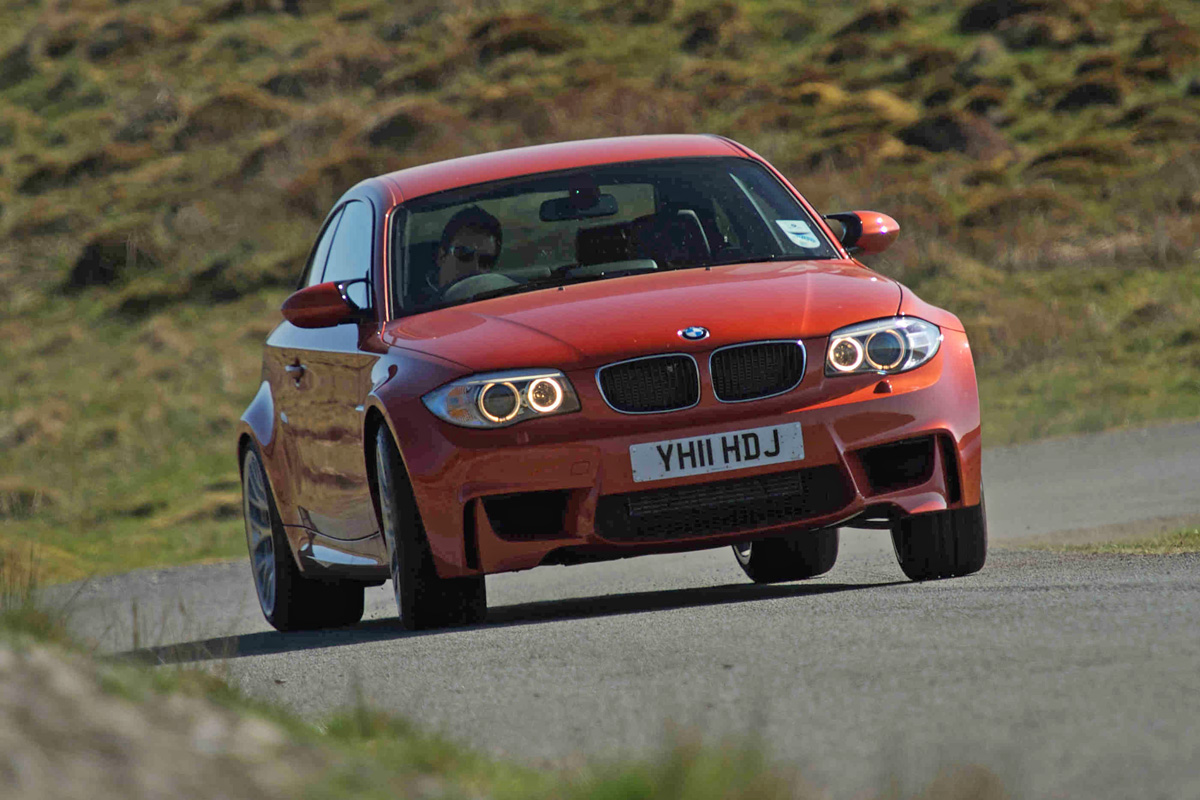 BMW 1M review sideways drift powerslide