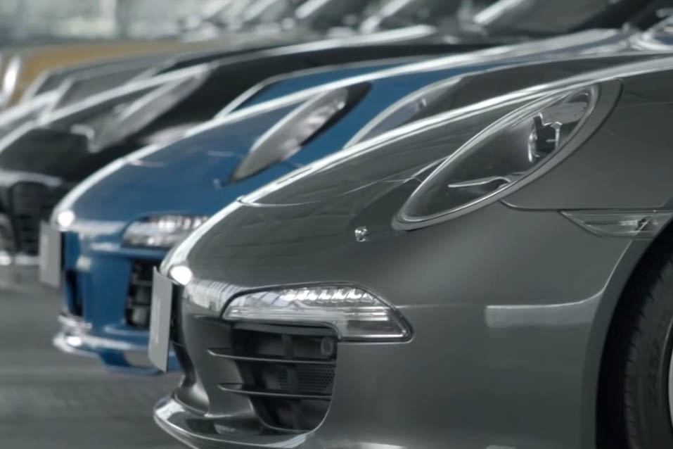 Porsche 911 50th birthday video