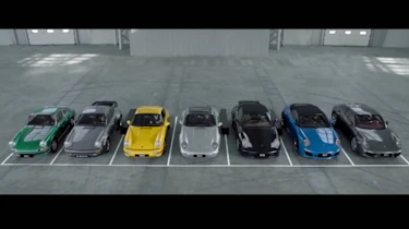 Porsche 911 50th birthday video