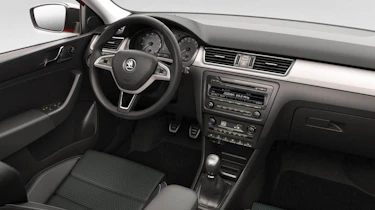 Skoda Rapid Spaceback interior dashboard