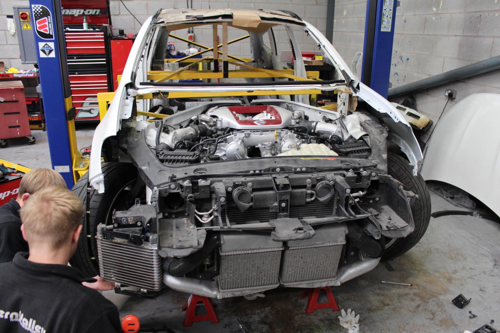 Nissan Qashqai R on jig