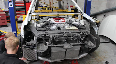 Nissan Qashqai R on jig