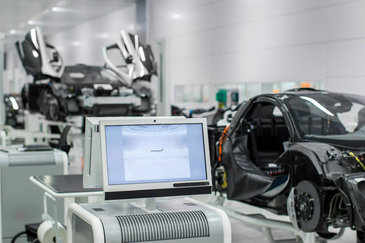 McLaren P1 production started