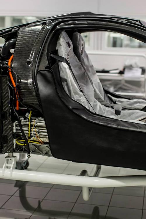 McLaren P1 production started