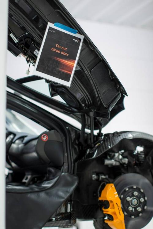 McLaren P1 production started