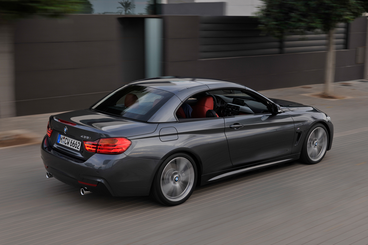 BMW 4 Series Convertible roof up