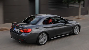 BMW 4 Series Convertible roof up
