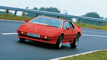 Lotus Esprit cornering