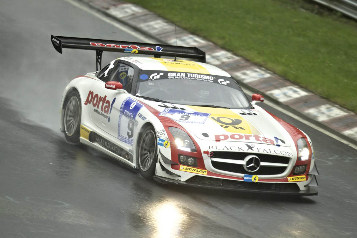 Sean Edwards wins Nurburgring 24 hours Mercedes SLS AMG