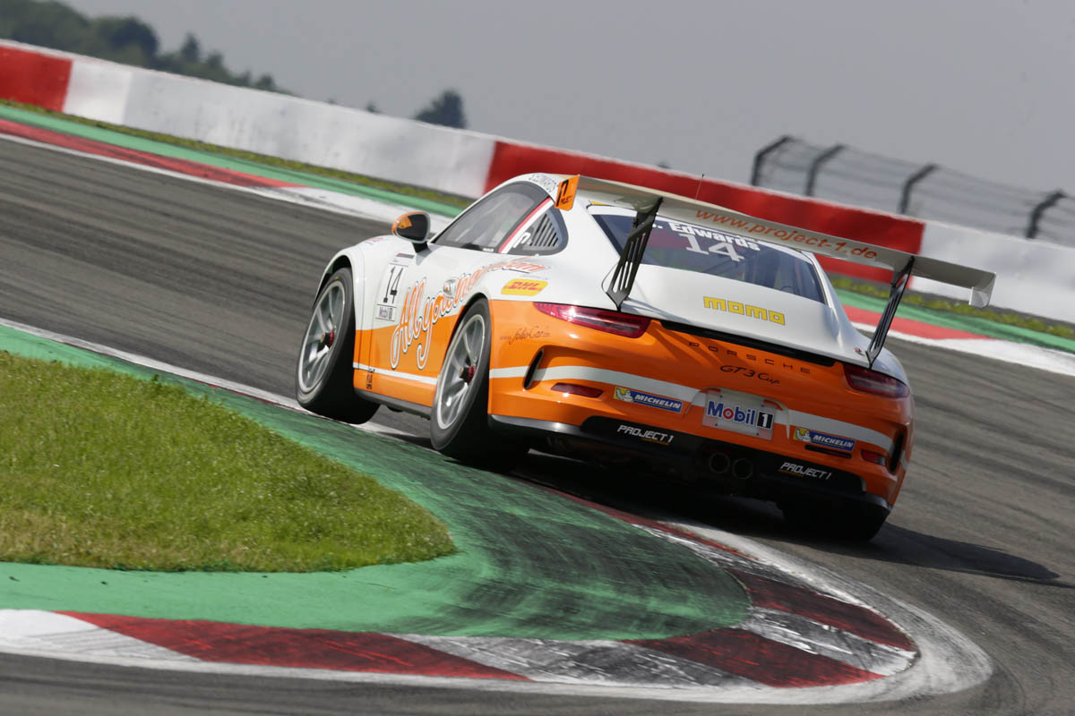 Sean Edwards Porsche Mobil 1 Supercup