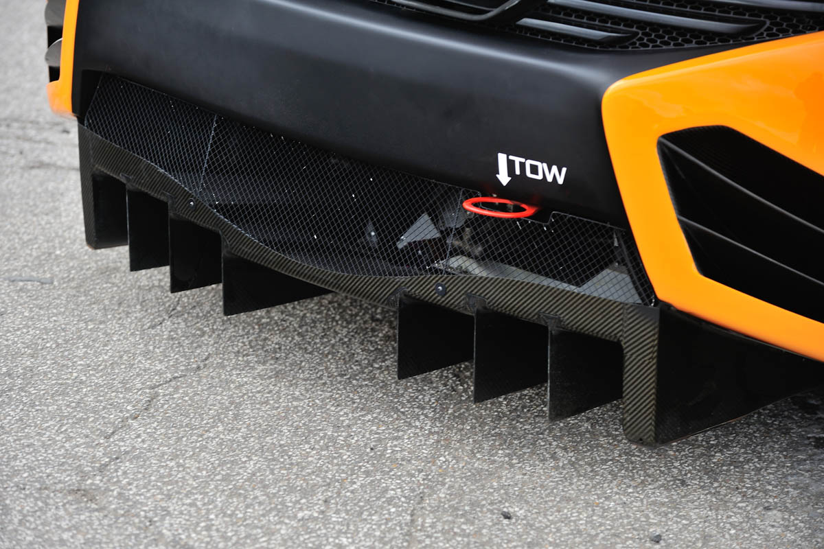 McLaren 12C Can-Am rear diffuser