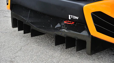 McLaren 12C Can-Am rear diffuser