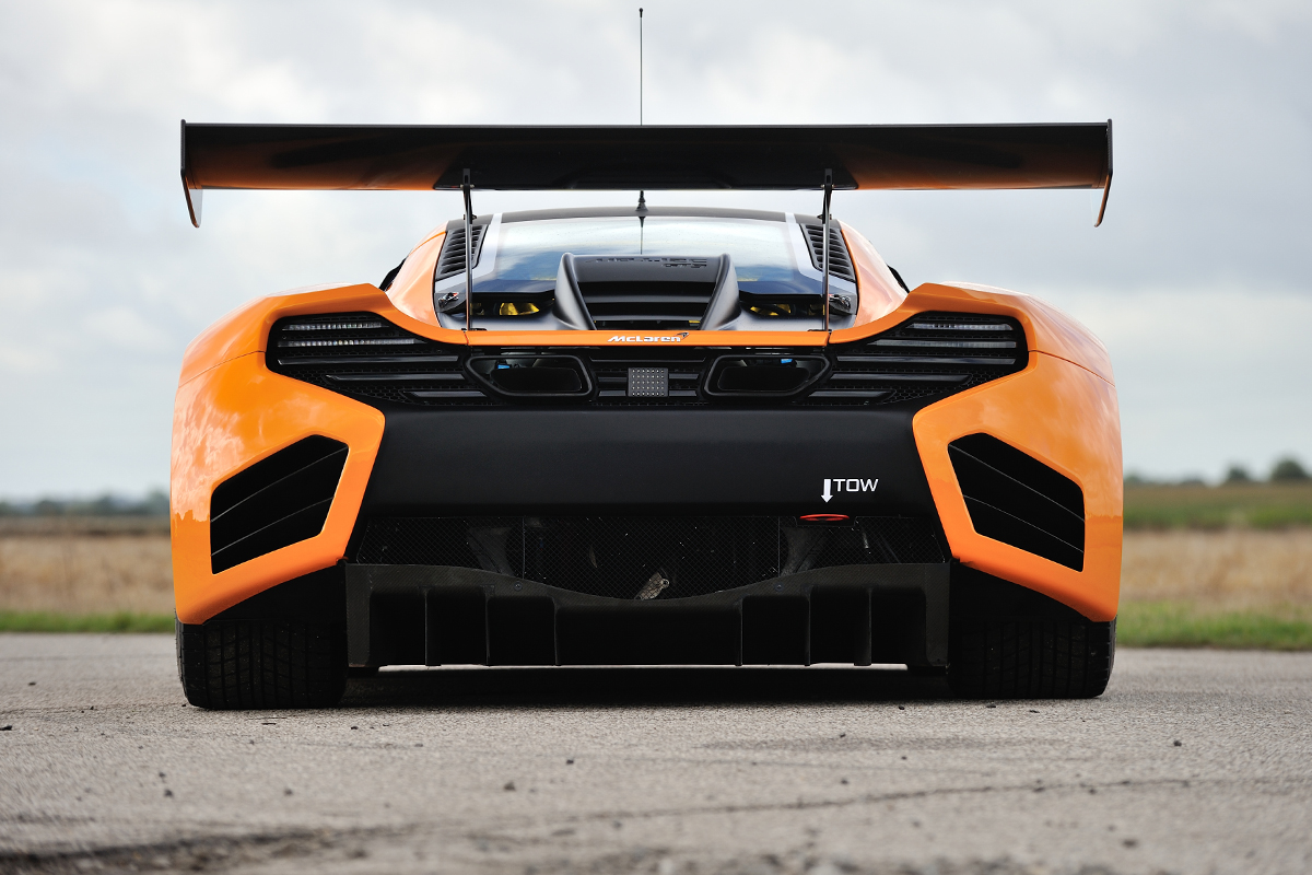 McLaren 12C Can-Am rear wing