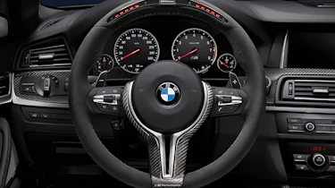 BMW M5 steering wheel upgrade