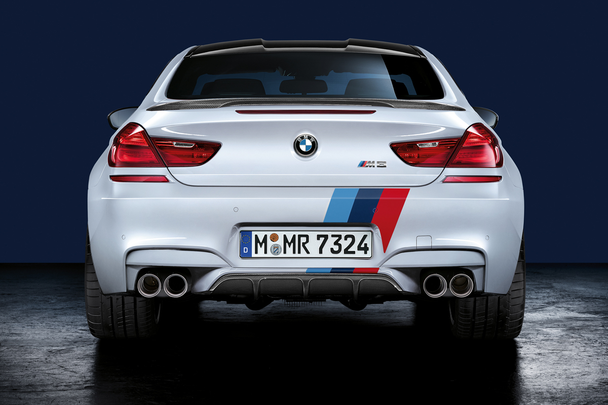 BMW M6 rear diffuser