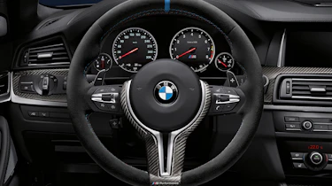 BMW M6 steering wheel upgrade