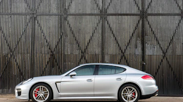 New Porsche Panamera Turbo side profile