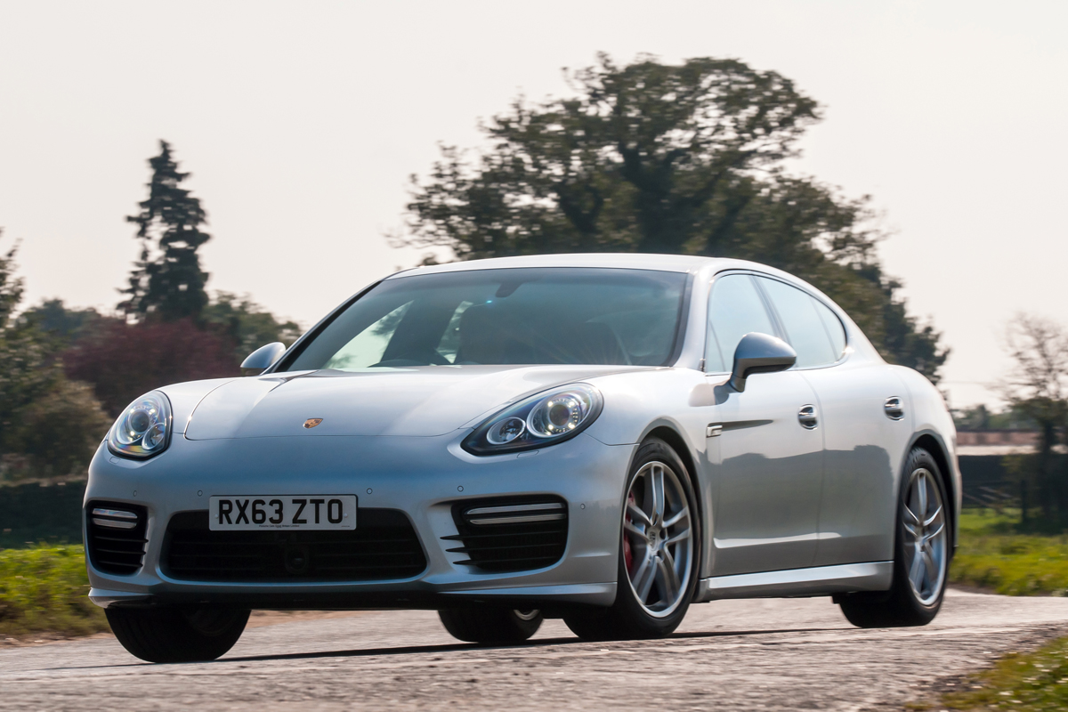 New Porsche Panamera Turbo silver front