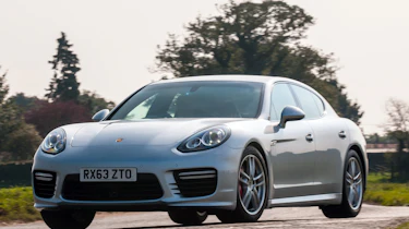 New Porsche Panamera Turbo silver front