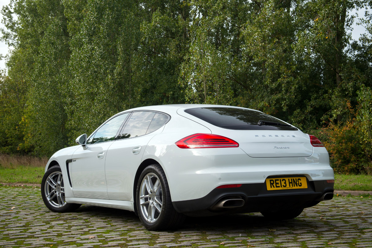 Porsche Panamera Diesel new rear styling