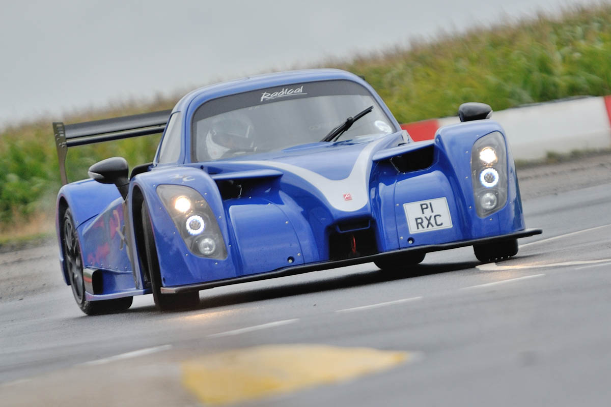 Radical RXC sideways drift powerslide