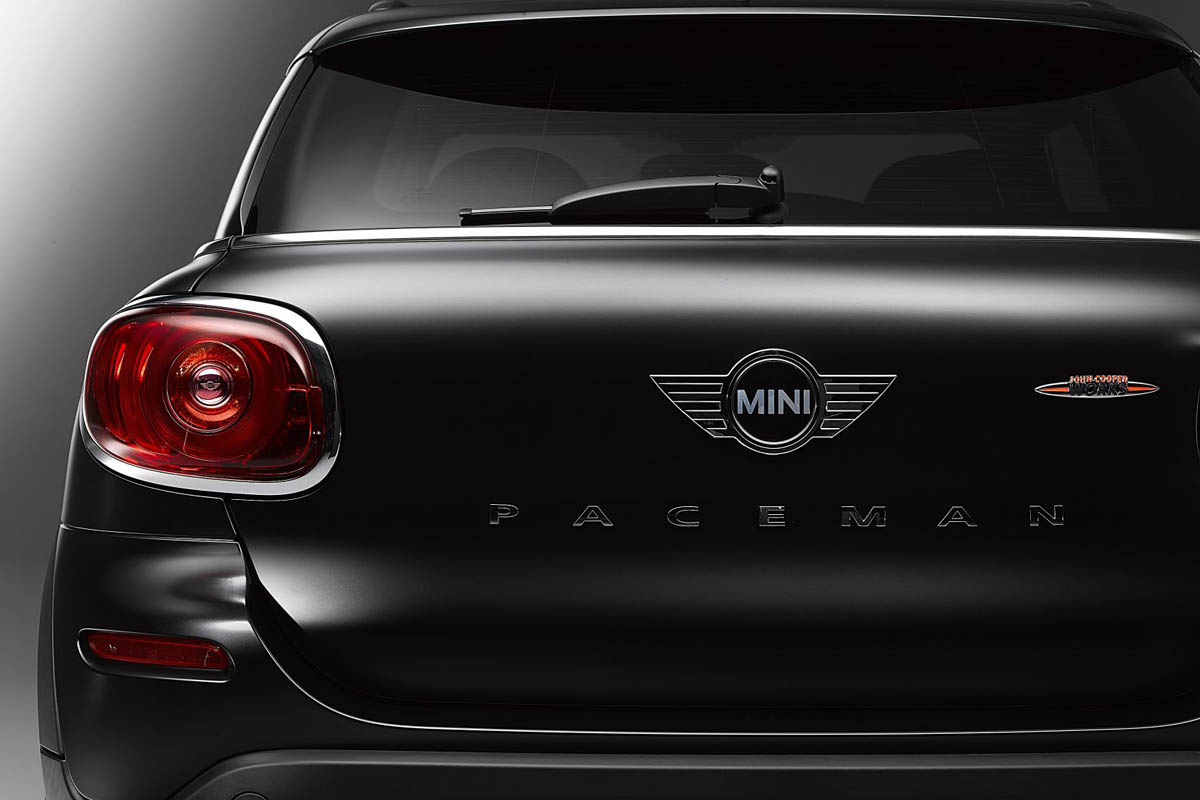 Mini Paceman JCW badges
