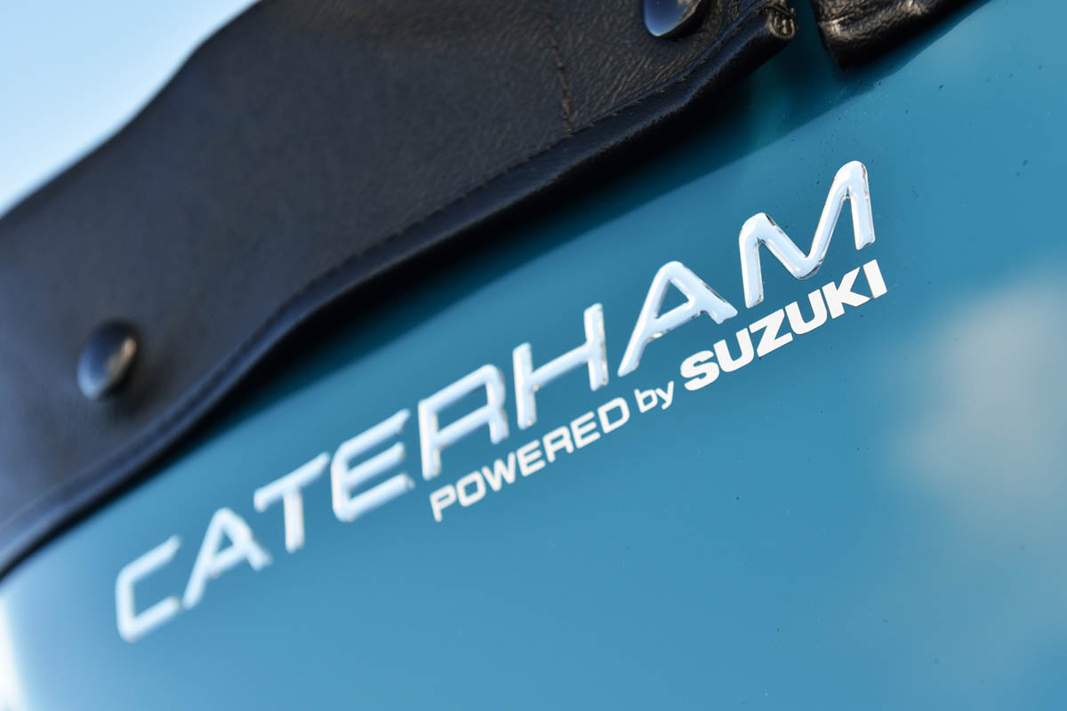 Caterham Seven 160 powered by Suzuki badge