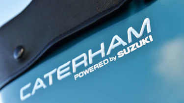 Caterham Seven 160 powered by Suzuki badge