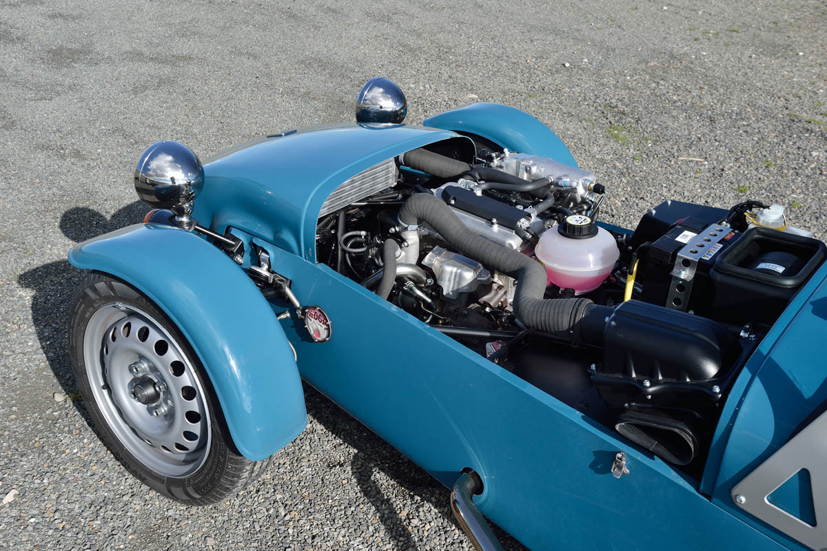 Caterham Seven 160 Suzuki turbo engine