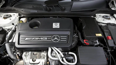 Mercedes A45 AMG 2-litre turbo four-cylinder engine