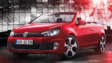 VW Golf GTI Cabriolet red
