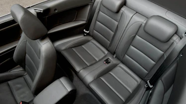 VW Golf Cabriolet rear seat space