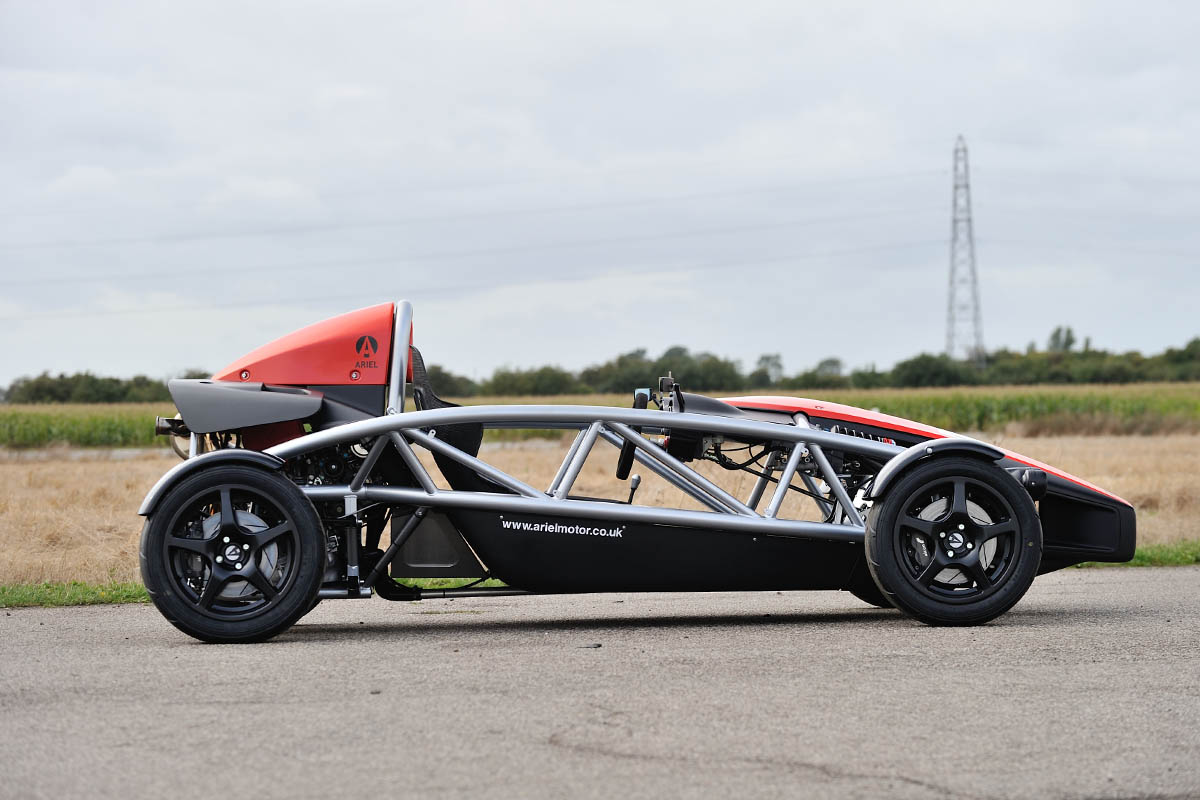 Ariel Atom 3.5 red side profile