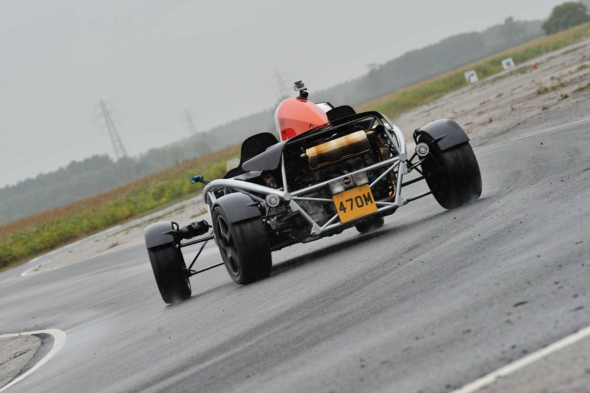 Ariel Atom 3.5 on track