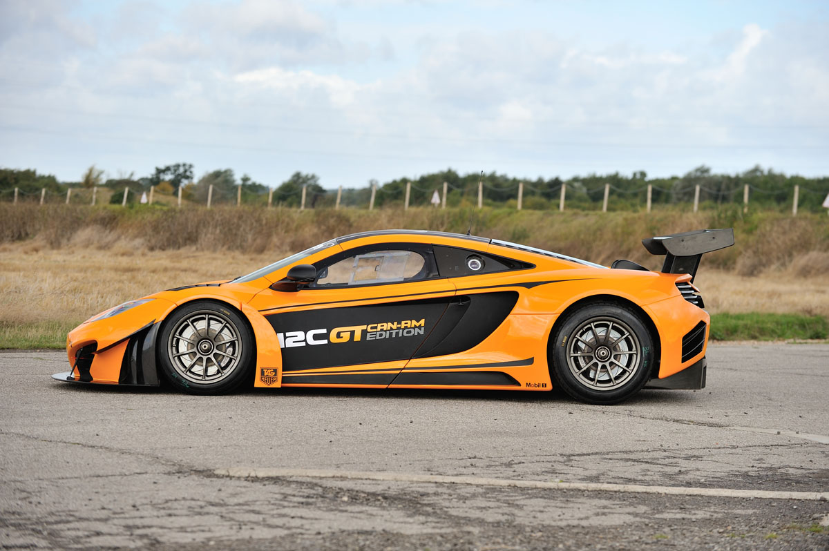 McLaren 12C Can-Am side profile