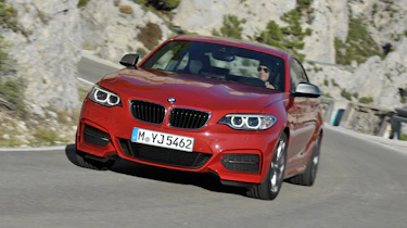 BMW 2-series coupe red