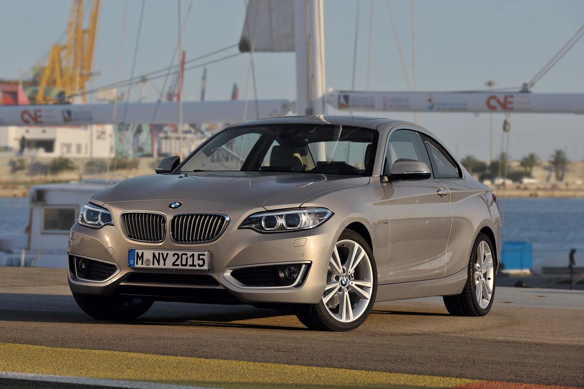 BMW 220d front