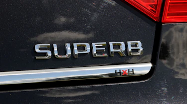 Skoda Superb V6 Laurin & Klement tailgate badge