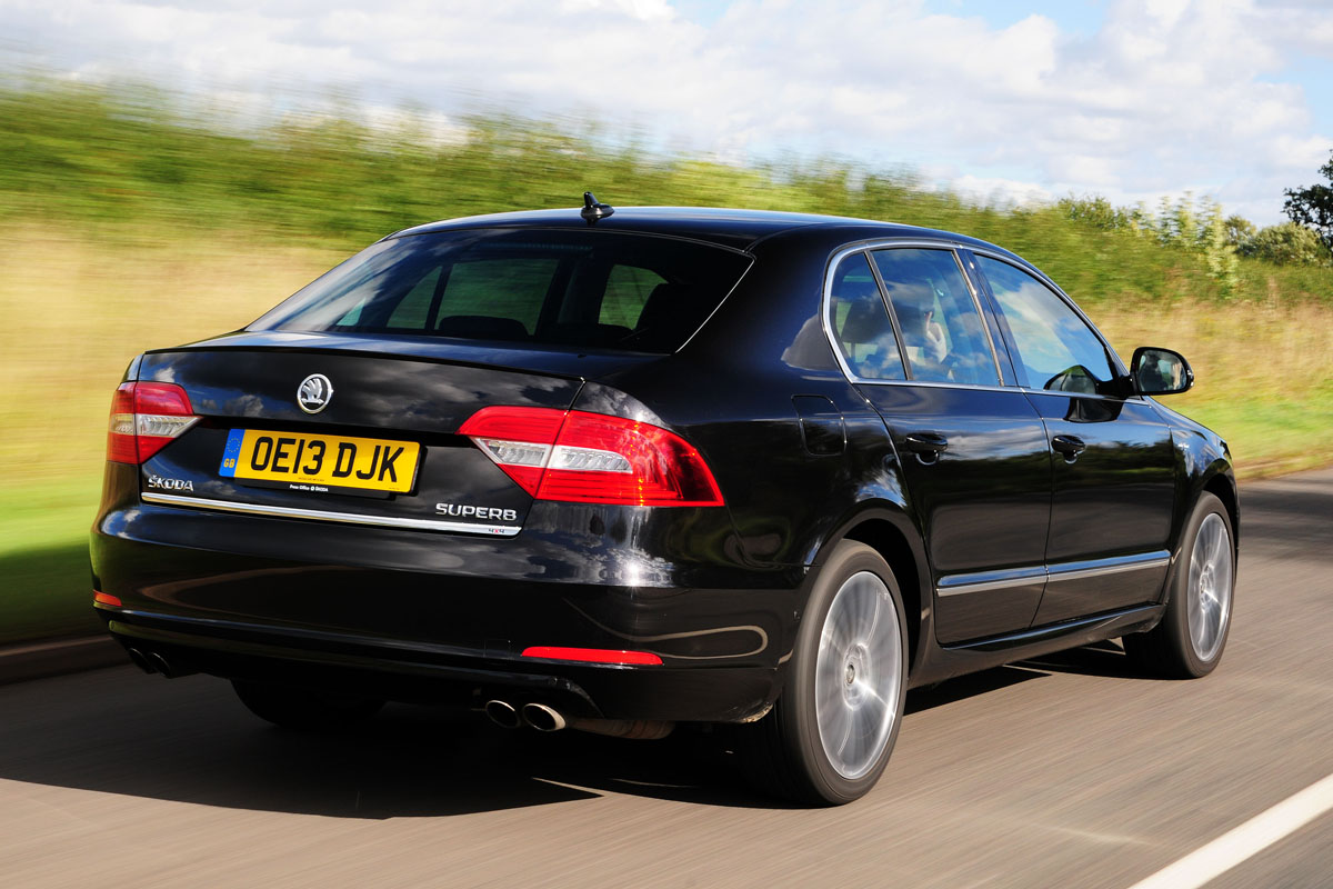 Skoda Superb V6 Laurin &amp;#038; Klement rear black