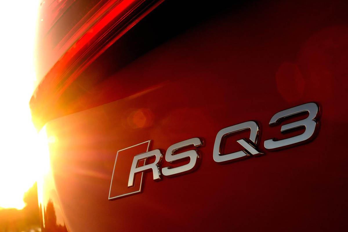 Audi RS Q3 badge