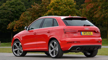 Audi RS Q3 red rear