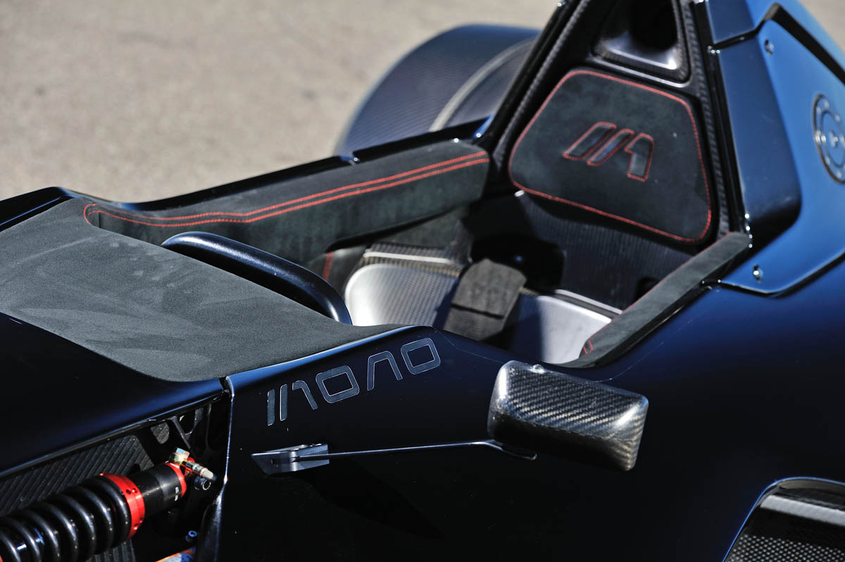 BAC Mono seat headrest