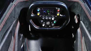BAC Mono interior dashboard steering wheel