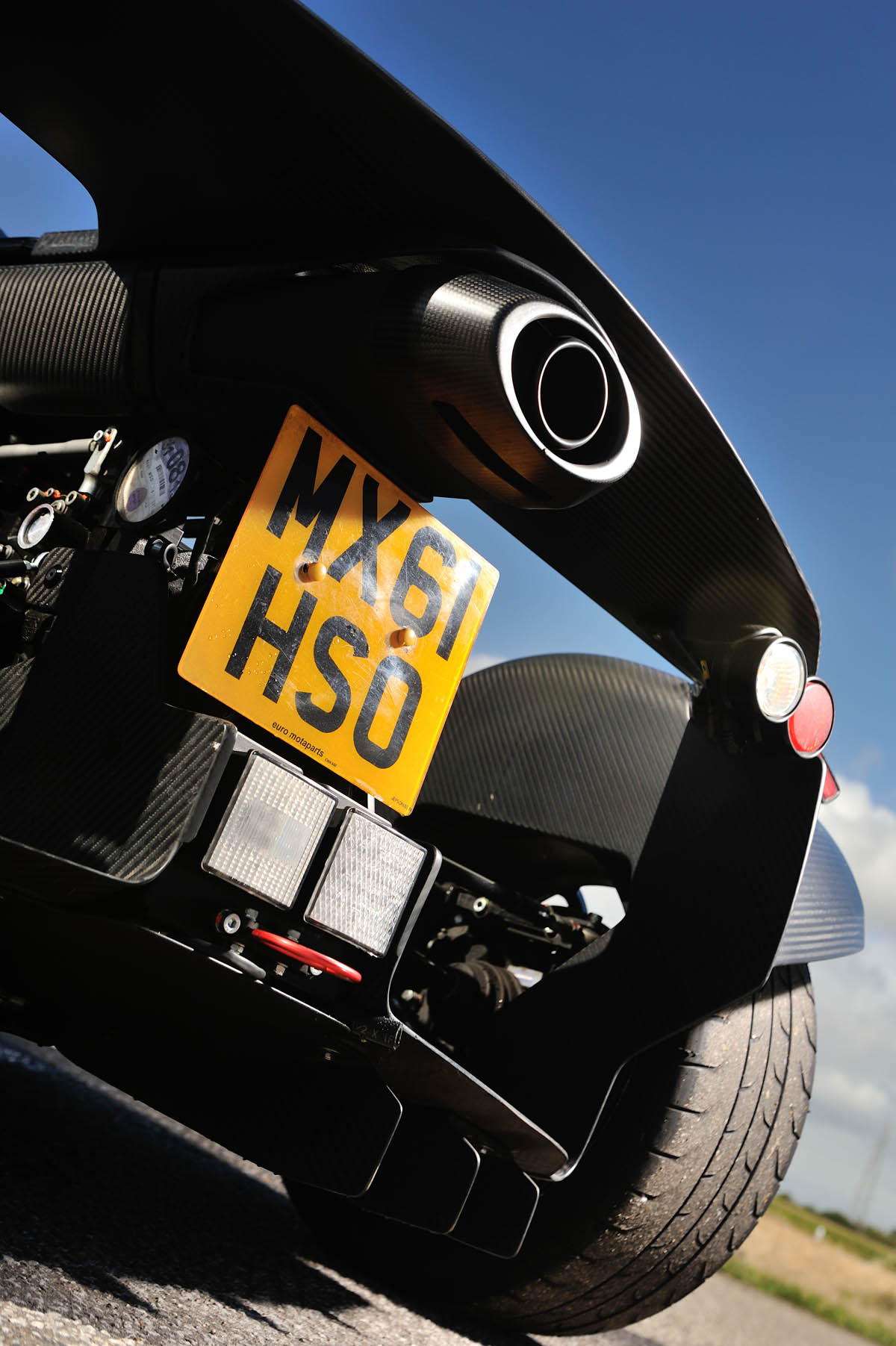 BAC Mono exhaust diffuser