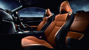 Subaru BRZ Premium Sport Edition tan leather seats