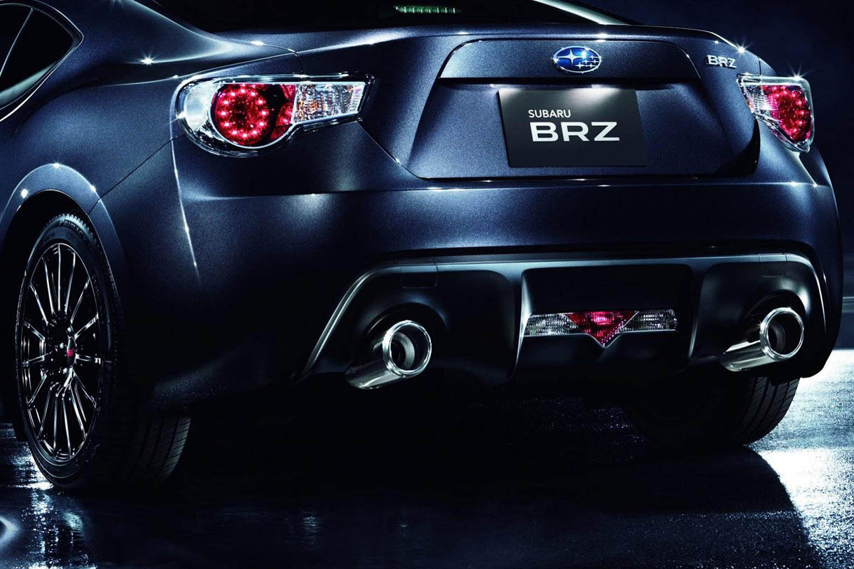 Subaru BRZ Premium Sport Edition rear diffuser