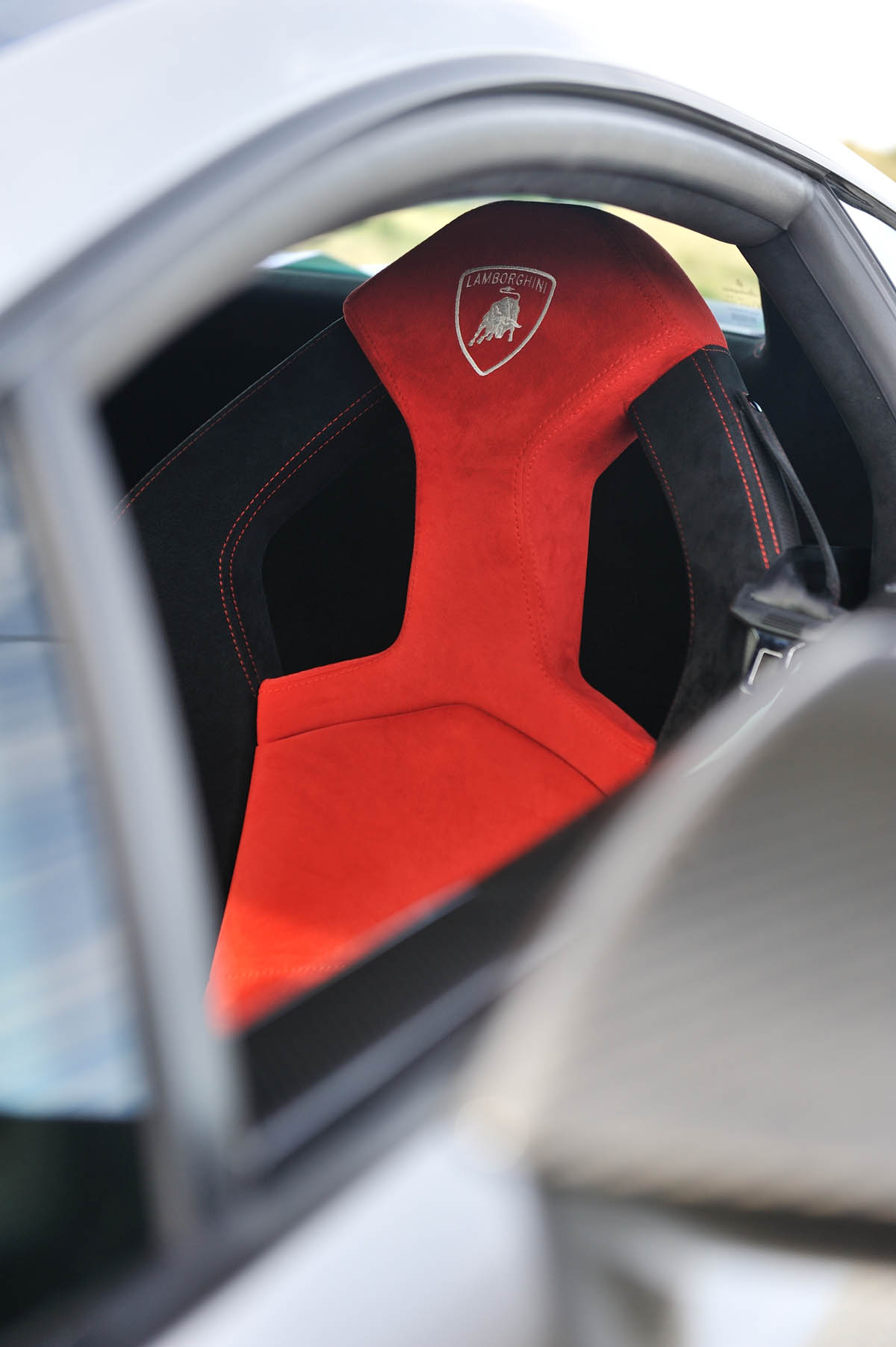 Lamborghini Gallardo Squadra Corse seat