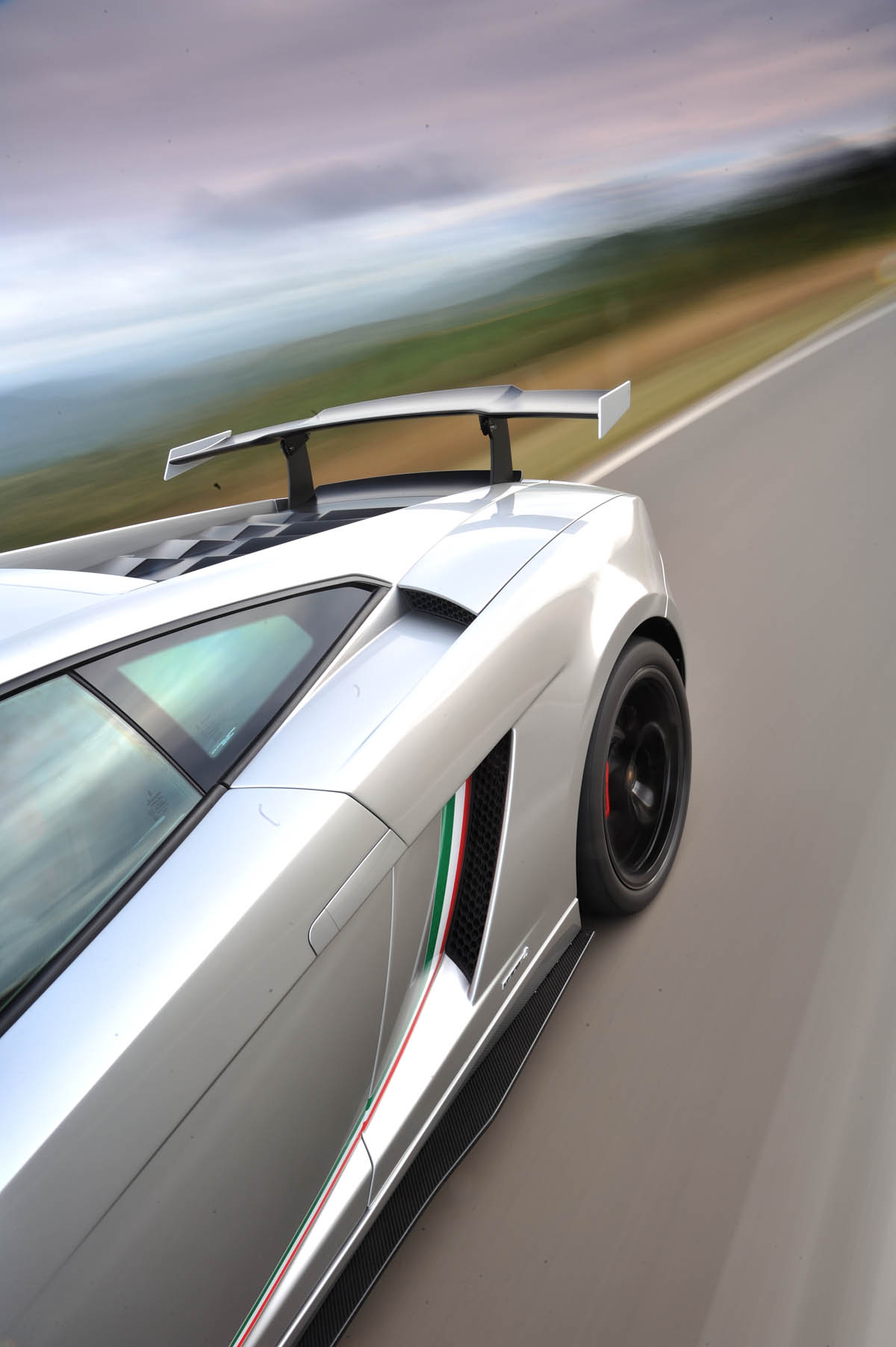Lamborghini Gallardo Squadra Corse rear wing